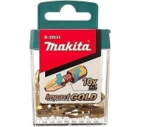 Набор насадок MAKITA B-39534 impact gold pz2, 25 мм, c-form (уп.15шт. в наборе) B-39534