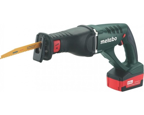 Пила сабельная аккумуляторная METABO ASE 18 LTX 2х4.0 Ач [602269610]