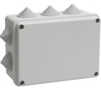 Распаячная коробка IEK KM41242 оп 150х110х70 ip55 (10 каб.ввод.) UKO10-150-110-070-K41-55