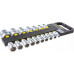 Набор головок 1/2" BERGER BG2036 SuperLock 8-32 мм, 17 предметов