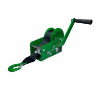 Лебедка барабанная HITCH HW 1100, лента 10 м, 1100 кг SZ073169