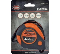 Рулетка измерительная AV Steel AV-971730 3 м х 16 мм
