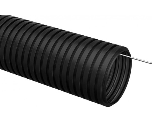 Труба гофрированная IEK CTG20-20-K02-010-1 ПНД d20мм с протяжкой черн. (уп. 10м) Труба гофрированная IEK CTG20-20-K02-010-1 ПНД d20мм с протяжкой черн. (уп. 10м)