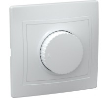 Светорегулятор поворотный IEK КВАРТА ВСР10-1-0 IP20 белый EDK10-K01-03-DM