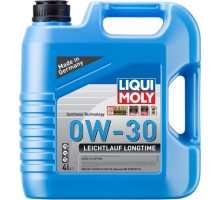 Масло моторное LIQUI MOLY SAE  0W30 Leichtlauf Longtime 4 л 39039 синтетическое [39039]