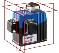 Лазерный уровень ЗУБР ПРОФЕССИОНАЛ крест 3d №2 34908-2_z01
