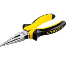 Длинногубцы STAYER TOPGrip 160мм, [2205-3-16_z02]