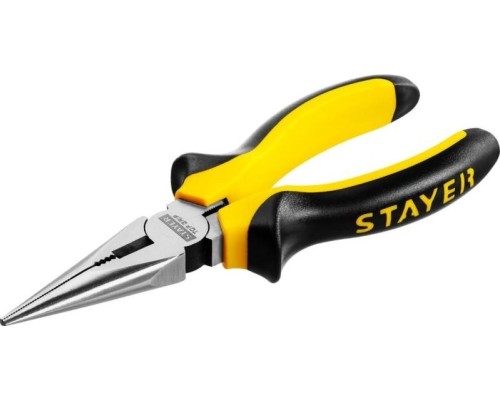 Длинногубцы STAYER TOPGrip 160мм, [2205-3-16_z02]