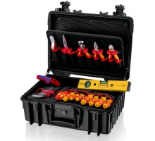 Набор электромонтажного инструмента KNIPEX KN-002134HLS2 Robust23 Start Electric, 24 пр.