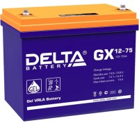 Аккумулятор Delta GX 12-75 (GEL)