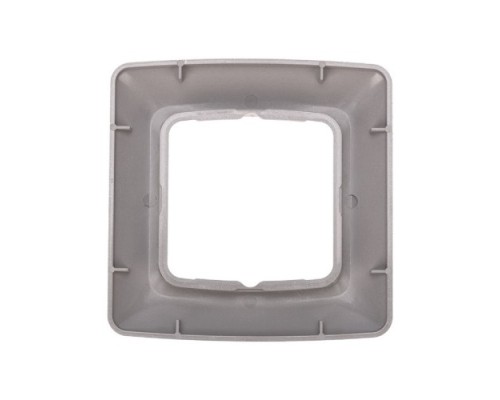 Рамка Kranz KR-78-0285 DEA 1-я горизонтальная серебряный металлик Рамка Kranz KR-78-0285 DEA 1-я горизонтальная серебряный металлик