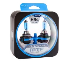 Лампа галогеновая MTF LIGHT серия VANADIUM HB4(9006), 12V, 55W HVN12B4