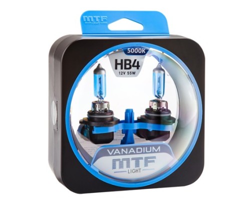 Лампа галогеновая MTF LIGHT серия VANADIUM HB4(9006), 12V, 55W HVN12B4