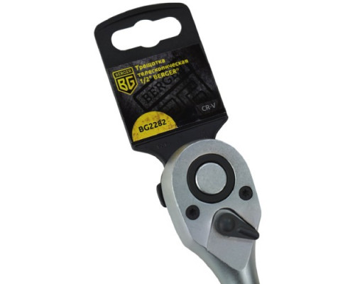 Трещотка телескопическая BERGER BG2282 1/2" 305-445 мм