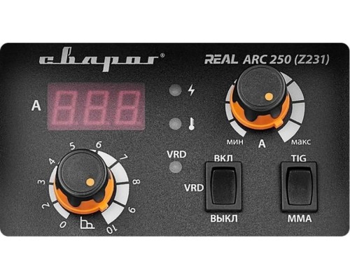 Сварочный инвертор СВАРОГ REAL ARC 250 (Z231) НАКС РФ [00000100299]