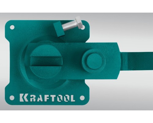 Ручной станок для гибки арматуры KRAFTOOL 23302 10 E на подшипнике острый гиб