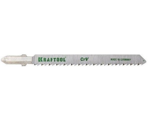 Пилки по дереву KRAFTOOL T301CD чистый рез, шаг 4мм, 110мм, 2 шт. [159512-4]