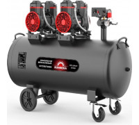 Компрессор поршневой безмасляный SUNREKA GFC510/120DS малошумный 216117