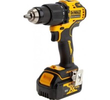 Дрель-шуруповерт аккумуляторная DeWALT DCD 709 M2T ударный, бесщеточный DCD709M2T-QW