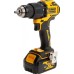 Дрель-шуруповерт аккумуляторная DeWALT DCD 709 M2T ударный, бесщеточный [DCD709M2T-QW]