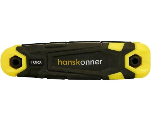 Набор ключей TORX HANSKONNER HK1045-04-8T s2 8шт t9-t40, кейс