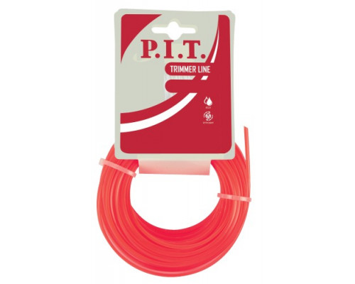 Леска триммерная P.I.T. ATML01-R30M круглая 15 м, 3,0 мм