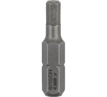Бита для заворачивания BOSCH Extra Hard 25 мм HEX4 3шт 2607001724