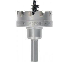 Коронка биметаллическая BOSCH Precision for Sheet Metal твердосплав 46 мм с напайками 2608594149