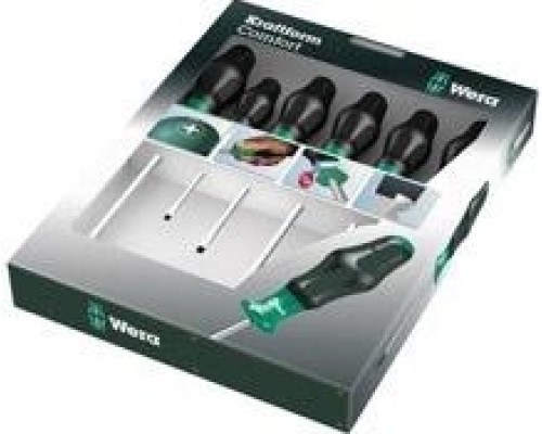 Набор отверток WERA Kraftform Comfort 1334 SK/6 SATZ 6TLG / 6 PCS WE-031556 [WE-031556]