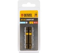 Набор бит Denzel SL5,0х50 сталь s2, шестигранный профиль, 2 шт. 11658