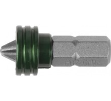 Бита для заворачивания KRAFTOOL ЕХPERT PH2 с магнитным держателем-ограничителем, 25 мм 26128-2-25-1