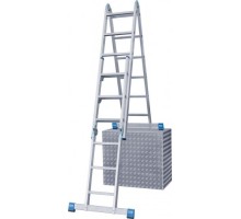 Лестница-трансформер KRAUSE STABILO  2х3+2х6 шарнирная, комбинированная 133922