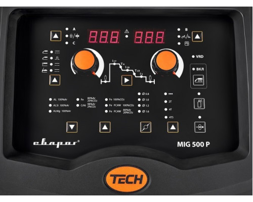 Сварочный полуавтомат Сварог TECH MIG 500 P (MIG/MAG, MMA)