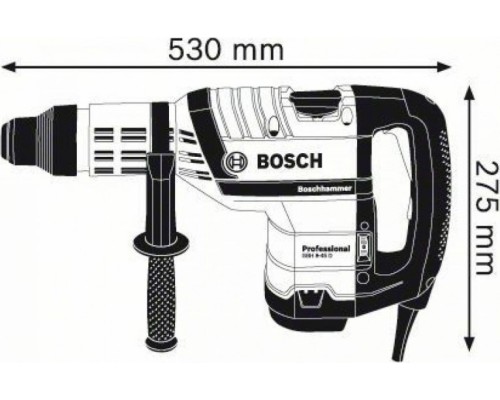 Перфоратор сетевой BOSCH GBH 8-45 D [0611265100] Кейс