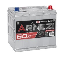 Аккумулятор ARNEZI JIS SMF 60 A/ч обратная R(+) 230x172x225 D23 EN 540 A [E1170600]