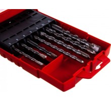 Набор буров HELLER  по бетону sds-plus prefix 5,6,8х110мм, 6,8,10,12х160мм (7 пр) TD28894