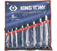 Набор ключей накидных KING TONY 8 предметов 1708MR 1708MR