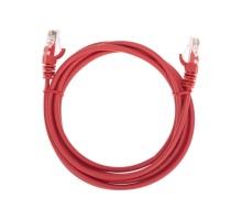 Патч-корд REXANT 02-0103-2 U/UTP, CAT 5e, RJ45-RJ45, 26AWG, LSZH, красный 2м