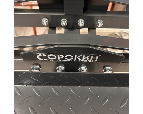 Площадка с крепежом СОРОКИН 28.180 на фаркоп для транспортировки мотоциклов 0,18 т