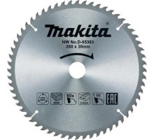 Пильный диск по дереву MAKITA 260x30x1,8x60T D-65383