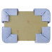 Стеклотекстолит REXANT 09-4040 1-сторонний 100x150x1.5мм 35/00 (35мкм) купить с доставкой и официальной гарантией