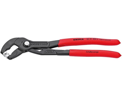 Клещи переставные KNIPEX для пружинных хомутов 8551250 C 250 мм [KN-8551250C]