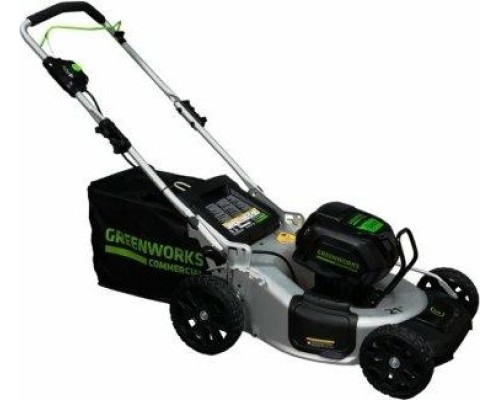 Газонокосилка аккумуляторная GREENWORKS GC82LM51SP бесщеточная, самоходная, без АКБ и ЗУ (2502607) [2502607]