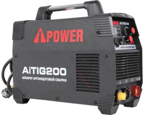 Аппарат аргонно-дуговой сварки A-IPOWER AiTIG200 инверторный [62200]