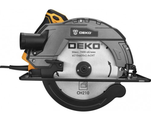 Пила циркулярная сетевая DEKO CS2500-D 083-1102 купить с доставкой и официальной гарантией