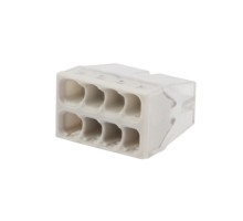 Экспресс-клема REXANT СМК 2273-208 8-проводная 0.5-2.5 мм², 6шт/уп 07-3215-6