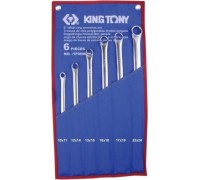 Набор ключей накидных прямых KING TONY 6 предметов 1F06MRN 1F06MRN
