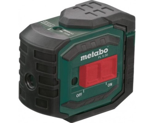 Нивелир лазерный METABO PL 5-30 5-точечный [606164000]