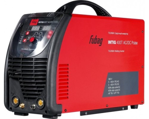 Сварочный инвертор FUBAG INTIG 400 T W AC/DC PULSE (31456) + горелка fb tig 18 5p 4m (38463) + модуль [31456.1]