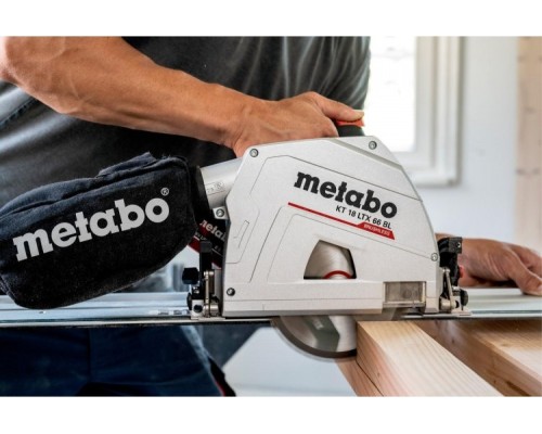 Пила циркулярная аккумуляторная METABO KT 18 LTX 66 BL 2х8.0 Ач [601866810]